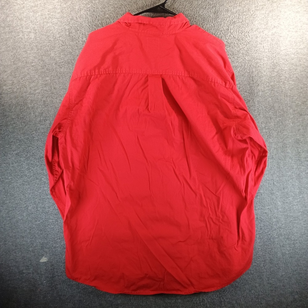 Cinch Solid Red Button-Down Western Long Sleeve S… - image 6